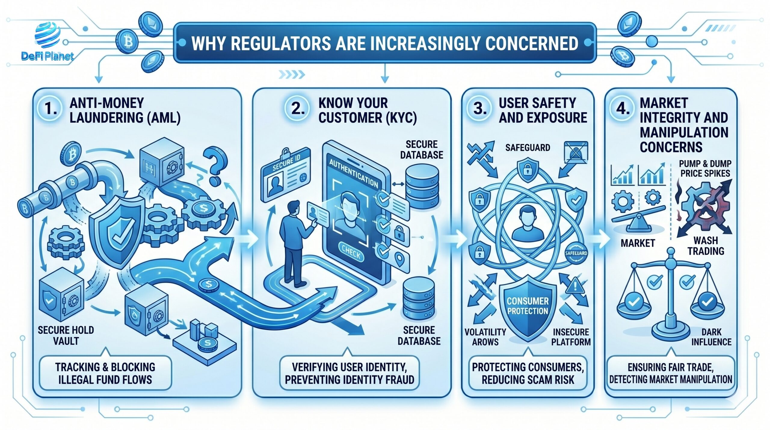 Image showing Why Regulators Are Increasingly Concerned - DeFi Planet