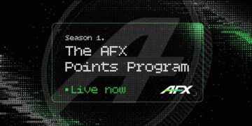 AFX Launches Mainnet Points Program to Reward Real Traders, Liquidity Providers, and Communities