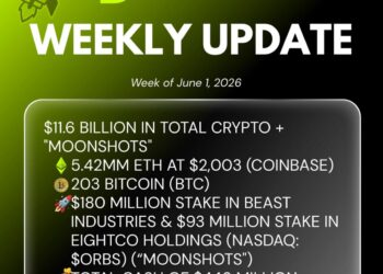 Bitmine Immersion Technologies (BMNR) Announces ETH Holdings Reach 5.42 Million Tokens, and Total Crypto and Total Cash Holdings of $11.6 Billion