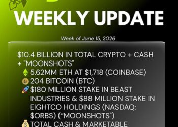 Bitmine Immersion Technologies (BMNR) Announces ETH Holdings Reach 5.62 Million Tokens, and Total Crypto and Total Cash Holdings of $10.4 Billion