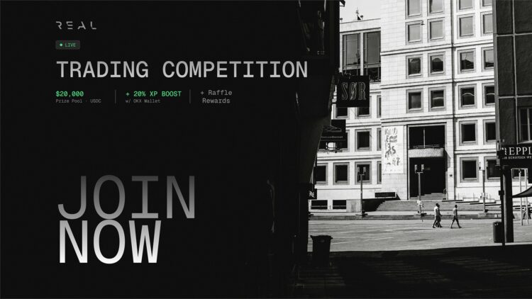Real Finance Launches Trading Competition With Up to $20,000 in USDC Rewards