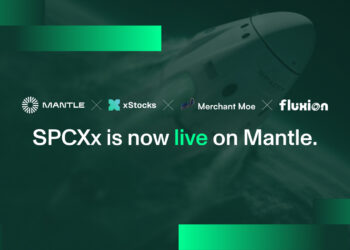 Mantle and xStocks Bring Tokenized SpaceX (SPCXx) to Fluxion & Merchant Moe as History’s Largest IPO Goes Live