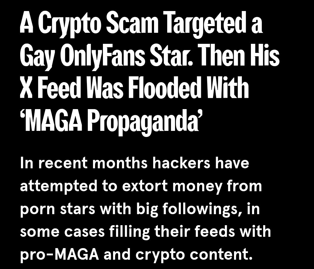 Hackers hijacked X accounts of OnlyFans creators.