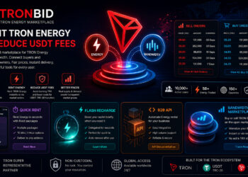 Rent TRON Energy and Reduce USDT Fees : TronBid Expands Marketplace