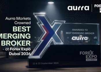 Aurra Markets Crowned ‘Best Emerging Broker’ at Forex Expo Dubai 2026