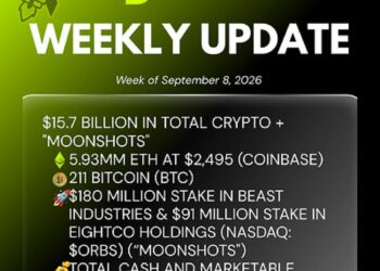 Bitmine Immersion Technologies (BMNR) Announces ETH Holdings Reach 5.93 Million Tokens, and Total Crypto and Total Cash Holdings of $15.7 Billion