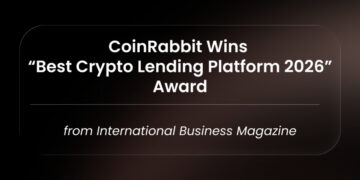 CoinRabbit Wins “Best Crypto Lending Platform 2026” Award from International Business Magazine