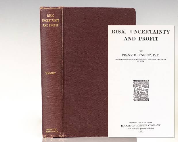 Risk, Uncertainty, and the Limits of Crypto's Financial Models Knight’s book on risk