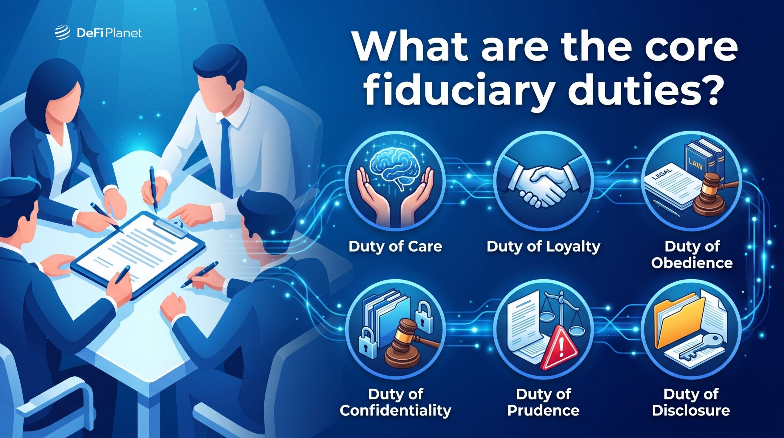 Image showing The core fiduciary duties - on DeFi Planet