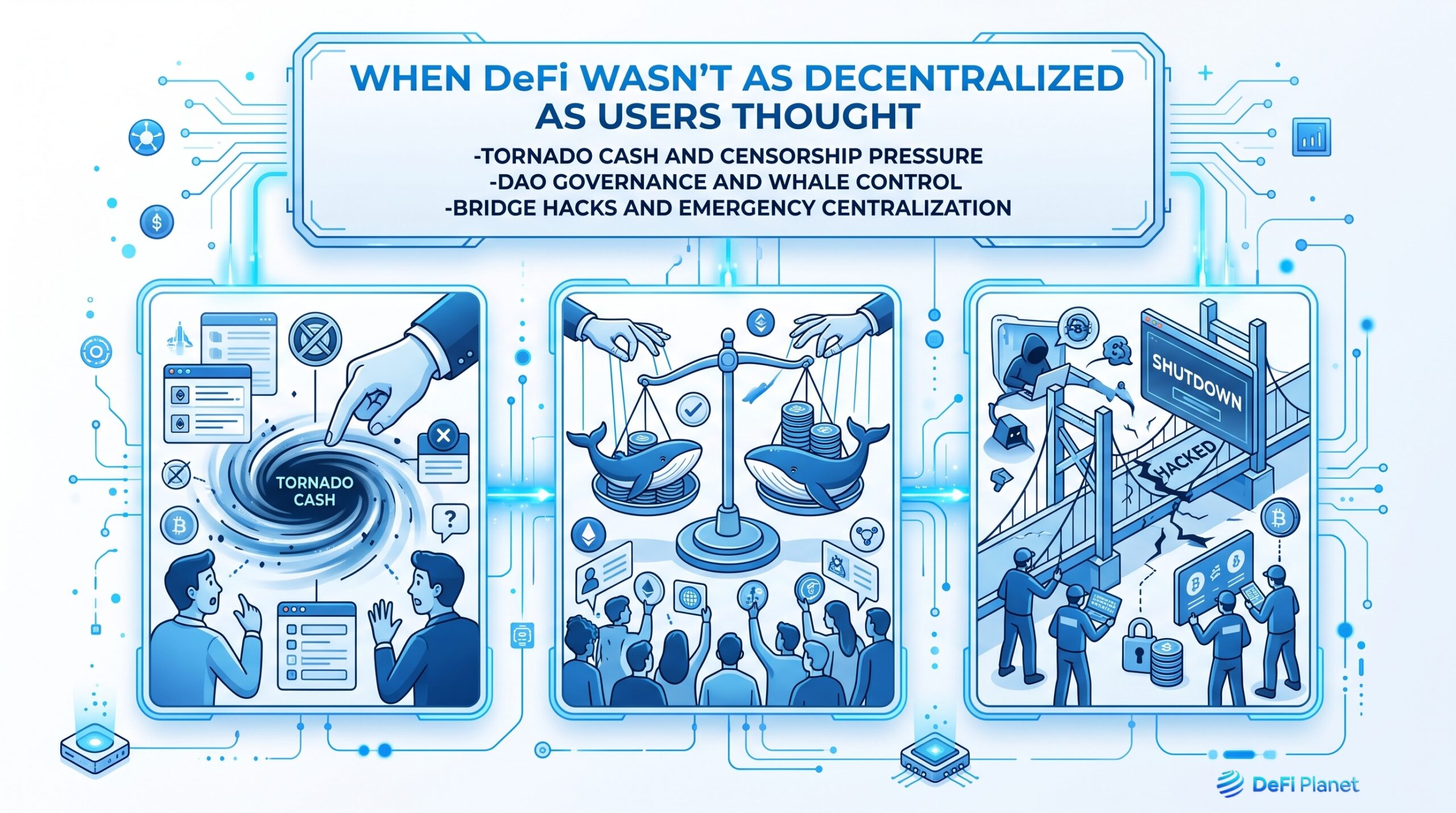 Image showing When DeFi Wasn’t as Decentralized as Users Thought - on DeFi Planet