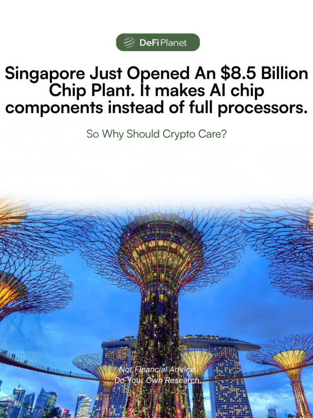 Singapore Opens a $6.7 Billion Chip Plant.
